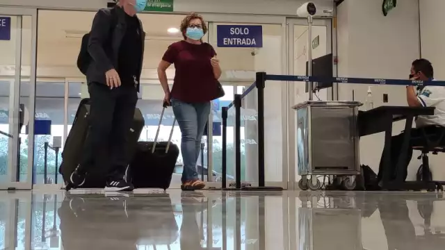 El aeropuerto de Mérida inició operaciones desde muy temprana hora con destino a la Ciudad de México