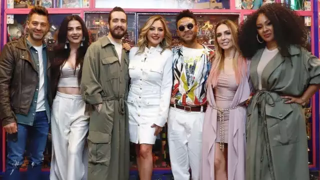 Los integrantes de OV7 entusiasmados por el estreno de su próxima serie