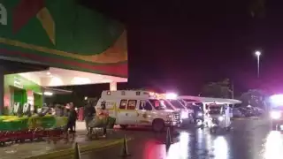 Se presume que el hombre sufrió un infarto fulminante