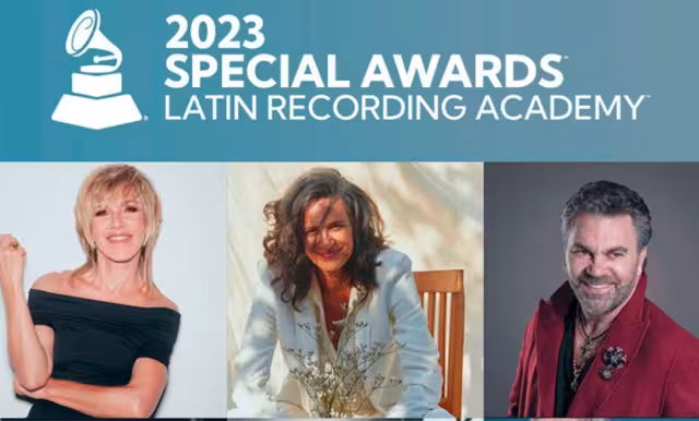 Mijares, Ana Torroja y Soda Stereo recibirán en Sevilla el Premio a la Excelencia de la Academia Latina de la Grabación 

