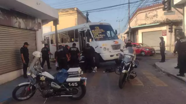 El abuelito sufrió una amputación parcial del pie derecho