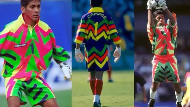 Jorge Campos siempre será recordado por sus colores mexicanos en sus uniformes que usó a lo largo de su carrera con la Selección Mexicana y en mundiales