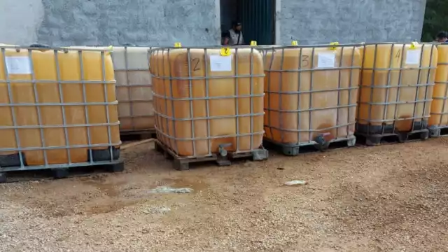 Entre los bienes incautados hay un tráiler, cuatro autotanques y bombas centrífugas.