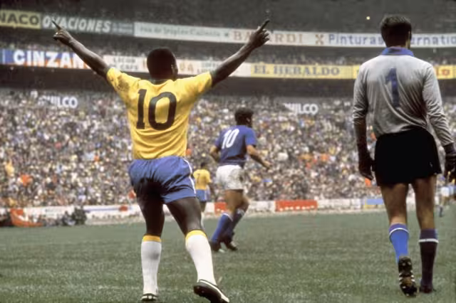 La marca de Pelé conseguida en 1970 continúa sin romperse después de 52 años.