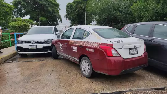 Solamente se registraron daños materiales en el accidente