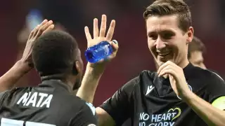 El Club Brujas consiguió un empate histórico ante el Atlético de Madrid