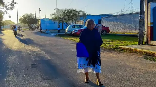 En Nohalal, el lugar más frío de Yucatán, las familias se abrigan bien para prevenir enfermedades