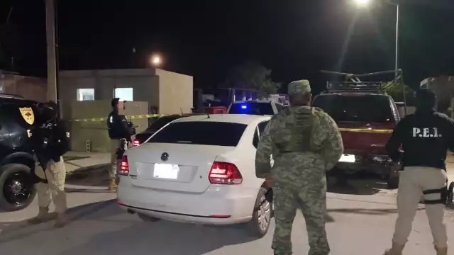 Autoridades estatales y federales participaron en el operativo en el fraccionamiento Flamboyanes, Progreso
