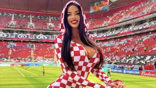 Así celebró Ivana Knöll el triunfo de Croacia sobre Japón en el Mundial de Qatar 2022