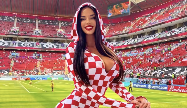 Así celebró Ivana Knöll el triunfo de Croacia sobre Japón en el Mundial de Qatar 2022