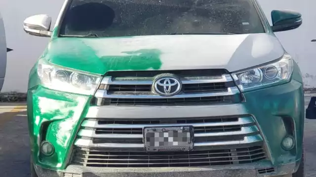 Había armas de grueso
calibre dentro.