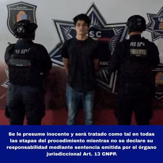 Se dio a conocer que Simón “N” es investigado por su presunta relación con una serie de robos cometidos en la zona