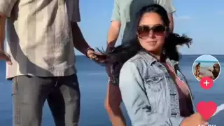 Ronda compartió varias postales en el estado