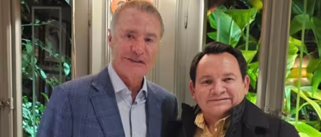 Gobernador Joaquín Díaz Mena se reúne con Quirino Ordaz, embajador de México en España