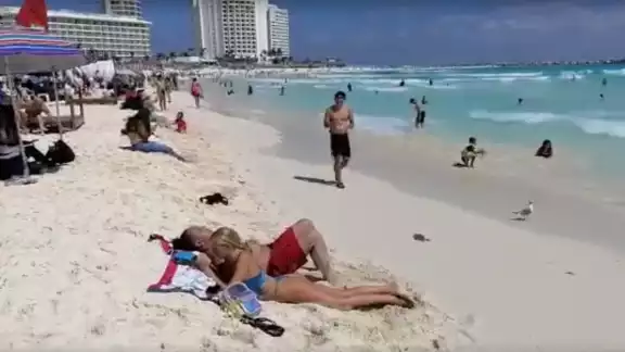 Se espera una temperatura máxima de 26 °C en Cancún Se espera una temperatura máxima de 26 °C en Cancún