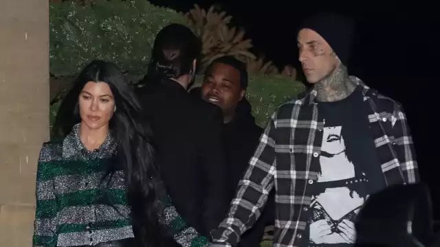 Kourtney Kardashian y Travis Barker