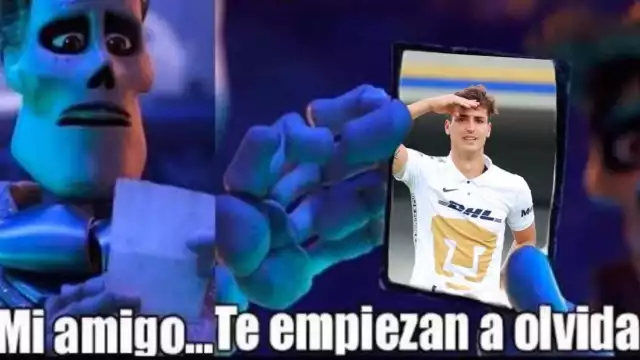 Dinenno se lleva los reflectores sobre Dani Alves por sus fallas con Pumas y los memes