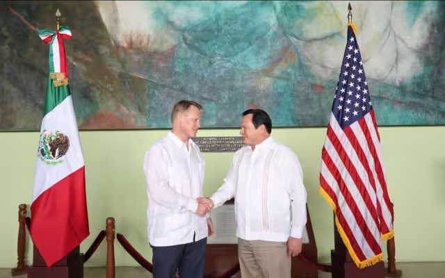 El gobernador de Yucatán, Joaquín Díaz Mena, anunció el fortalecimiento de la alianza estratégica con Estados Unidos