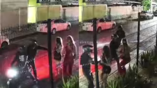 Captan en video el asalto armado a dos turistas en la SM 27 de Cancún