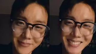 El rapero transmitió su último en vivo, a pocos días de iniciar oficialmente su deber con la nación surcoreana

