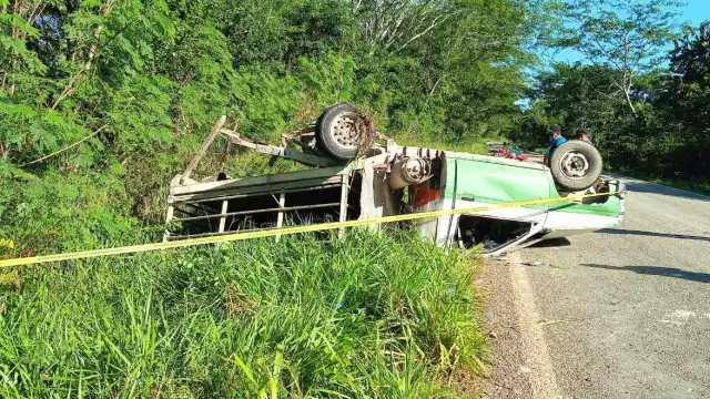 A pesar de lo aparatoso del accidente, no hubo lesionados
