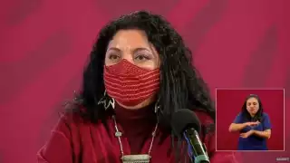 Secretaria de Cultura, Alejandra Frausto, confunde al Hanal Pixán con un tamal