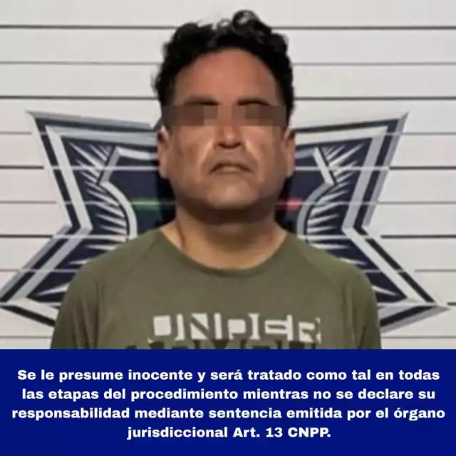 Wilbert “N” fue puesto a disposición de la Fiscalía Especializada en Combate al Delito de Narcomenudeo