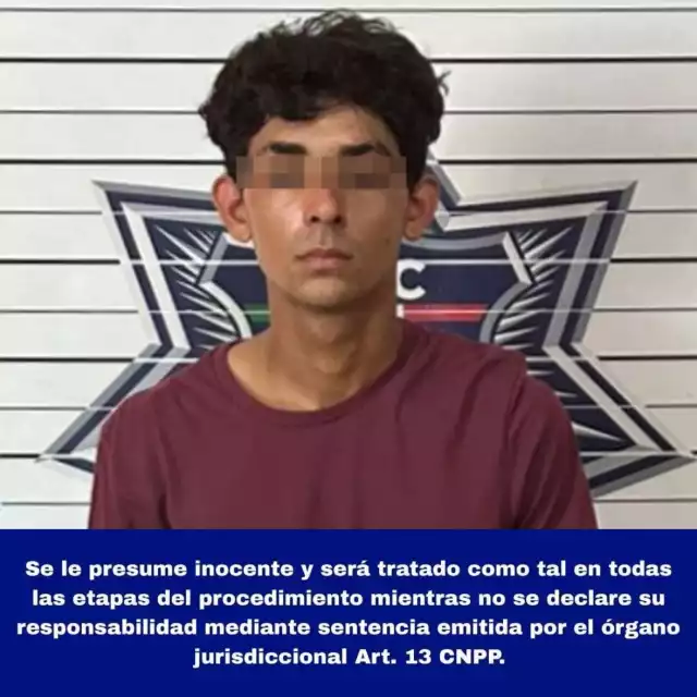 Los indicios, así como el detenido, fueron puestos a disposición de la Fiscalía Especializada en Combate al Delito de Narcomenudeo