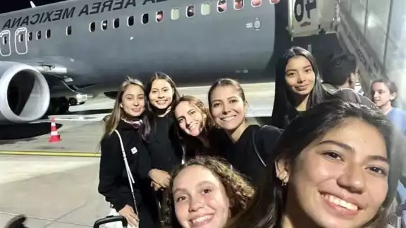 Las gimnastas estaban en Israel entrenando para los Juegos Panamericanos de Chile