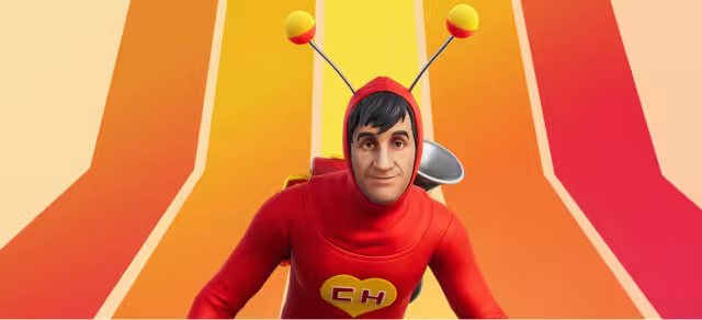 Fortnite destacó que la victoria magistral del personaje se realizará con la clásica frase “¡Que no panda el cúnico!”.