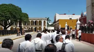 Este es el primer miembro de la iglesia católica de Campeche qué pierde la vida a causa del COVID-19. 