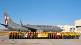 El apoyo de México a Chile llegó este lunes