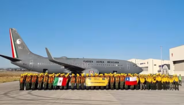 El apoyo de México a Chile llegó este lunes