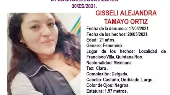 La mujer podría ser víctima de desaparición forzada por particulares; su madre indicó que sufría violencia de su pareja, con quien, al parecer, ya iba a culminar la relación La mujer podría ser víctima de desaparición forzada por particulares; su madre indicó que sufría violencia de su pareja, con quien, al parecer, ya iba a culminar la relación