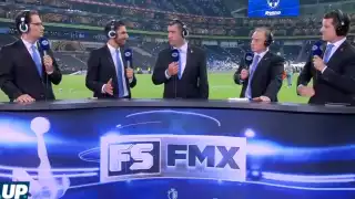 Uno de los especialistas de la cadena deportiva fue víctima de una agresión en plena trasmisión