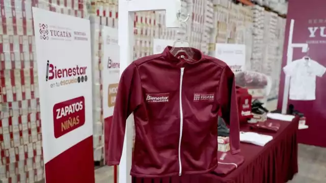 Se distribuirán más de 200 mil prendas en las escuelas de nivel básico, empezando en el Sur