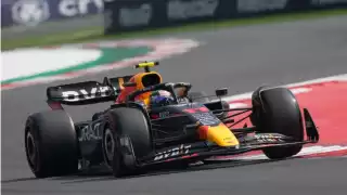 Checo entra en acción en el GP de Mónaco. Foto: Especial