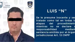 La Fiscalía informó que se detuvo a Luis "N", ex director General Jurídico de la alcaldía, acusado de enriquecimiento ilícito.