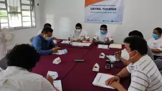 Consejeros realizarán el conteo de las actas de las cinco casillas colocadas en Uayma