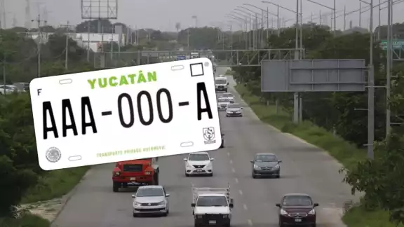 Conductores deberán de actualizar sus placas en Yucatán Conductores deberán de actualizar sus placas en Yucatán