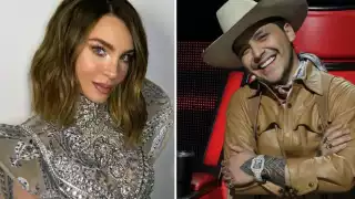 Filtran video de la reacción de Belinda a beso entre Nodal y  Cazzu