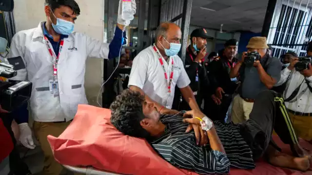 La Policía india detalló que 30 personas más están hospitalizadas en estado grave