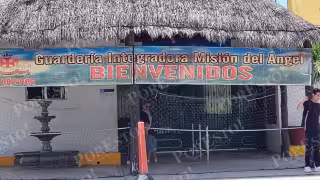 Docentes denuncian presuntos adeudos salariales en guardería de guardería Misión del Ángel en Cancún