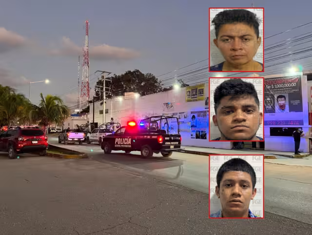 Los responsables de los delitos de privación de la libertad fueron captados en cámaras de Seguridad