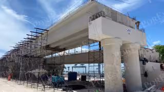 Distribuidor Vial Kukulcán registra 57% de avance y podría inaugurarse antes de diciembre