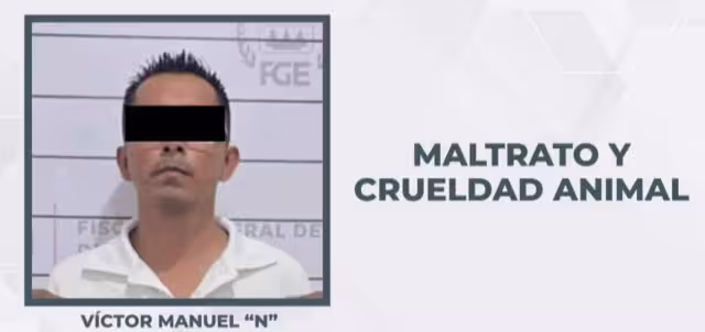 Víctor Manuel “N” fue puesto a disposición de las autoridades