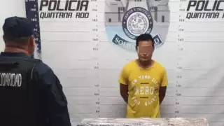 Detienen a hombre por portación de arma de fuego en Playa del Carmen