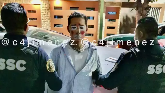 Payaso ladrón de la Alcaldía Gustavo A. Madero