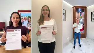 Cinco Presidentes Municipales del Estado se inscribieron en el registro de Morena para postularse; ciudadanos indicaron que no desempeñaron un buen trabajo.