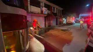 El incidente se registró en la calle Apolinar Hernández, de la colonia Forjadores.